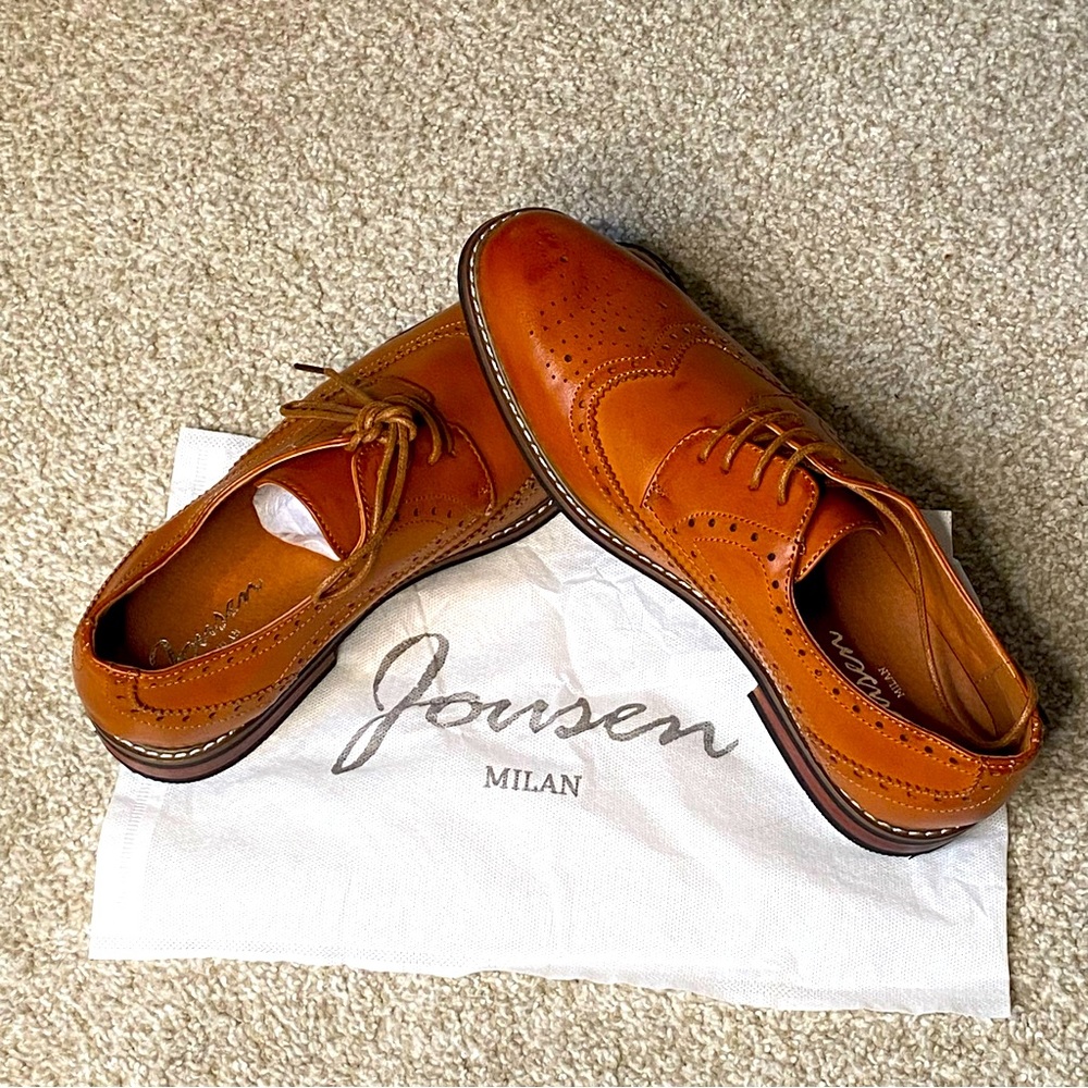 Jousen Men's Dress Shoes Classic Mens Oxfords